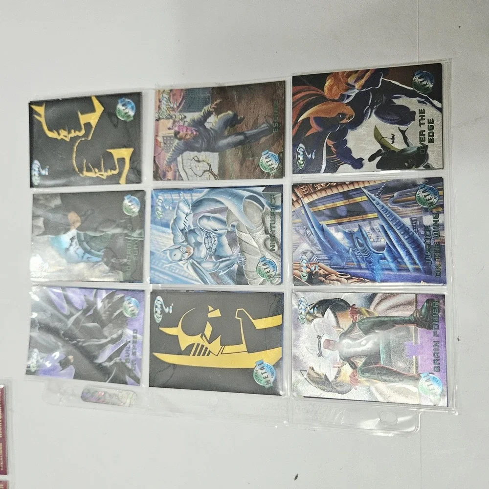 Marvel + DC Card Collection Lot Marvel Masterpieces, X-Men, Batman,